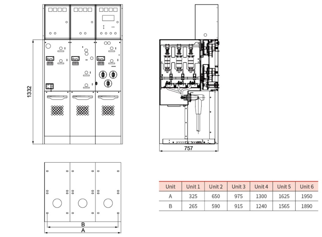 36kV SF6 Gas Insulated Switchgear